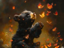 SunsOut Attraper Des Papillons* Animaux De La Forêt|Forêts, Fleurs Et Jardins