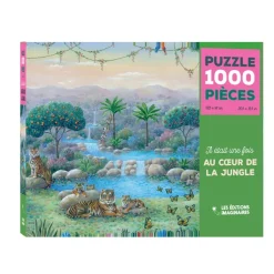 Les Editions Imaginaires Au Coeur de la Jungle* Animaux Sauvages|Forêts, Fleurs Et Jardins