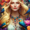 Bluebird Puzzle Aurora - Soul of Nature Collection*Femme Oiseaux|Hommes Et Femmes