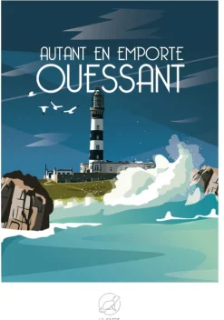 La Loutre Autant en Emporte OUESSANT* Rétros Et Nostalgie|Déco Et Objets