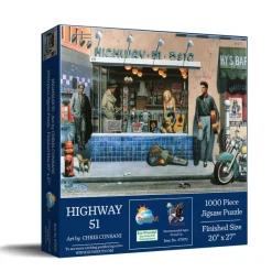 SunsOut Autoroute 51*Femme Voitures, Motos Et Camions|Déco Et Objets