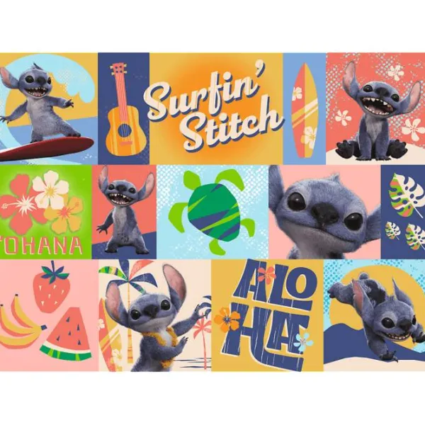 Trefl Aventures Hawaïennes - Disney Stitch The Movie*Enfant À Partir De 9 Ans|Puzzles Pour Enfants