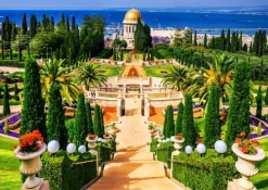 Bluebird Puzzle Bahá'í gardens* Monuments|Forêts, Fleurs Et Jardins