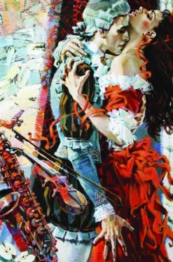 Gold Puzzle Baisers*Femme Rétros Et Nostalgie|Hommes Et Femmes