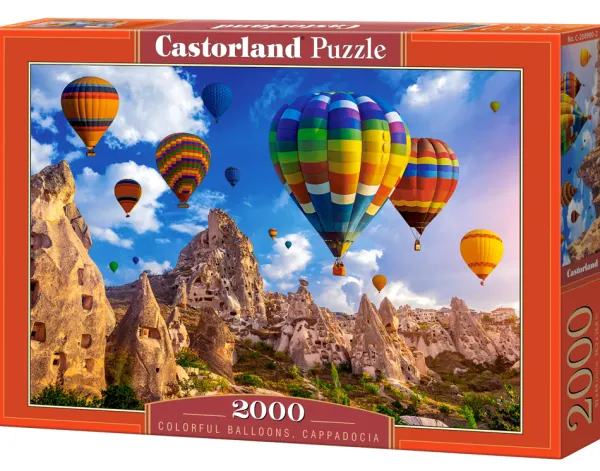 Castorland Ballons Colorés, Cappadocia* De 2 000 Pièces|De 2 000 Pièces