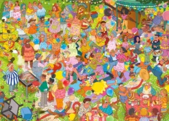 Bluebird Puzzle Bart Slyp & Elvira Errico - Garden Party*Femme De 1 500 Pièces|De 1 500 Pièces