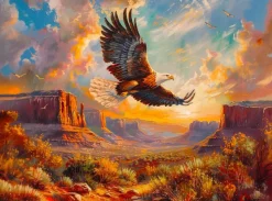 SunsOut Beauté du Désert* Oiseaux|De 1 000 Pièces