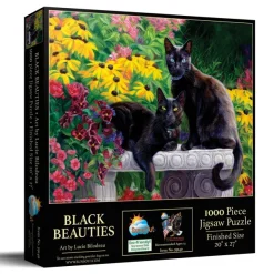 SunsOut Beautés Noires* Chats|Forêts, Fleurs Et Jardins