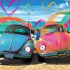 Eurographics Beetle Love*Femme Voitures, Motos Et Camions|Amour Et Tendresse