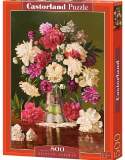 Castorland Belles Pivoines* Déco Et Objets|Forêts, Fleurs Et Jardins