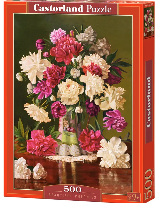 Castorland Belles Pivoines* Déco Et Objets|Forêts, Fleurs Et Jardins