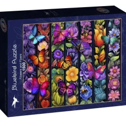 Bluebird Puzzle Bigelow Illustrations - Flowers and Flyers* De 1 500 Pièces|De 1 500 Pièces