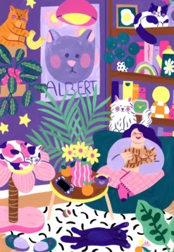 Pieces & Peace Boiseau Marie - Amoureux des Chats*Femme Chats|Hommes Et Femmes