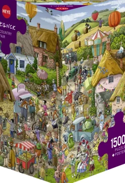 Heye Boite Triangulaire - Country Fair*Femme De 1 500 Pièces|De 1 500 Pièces