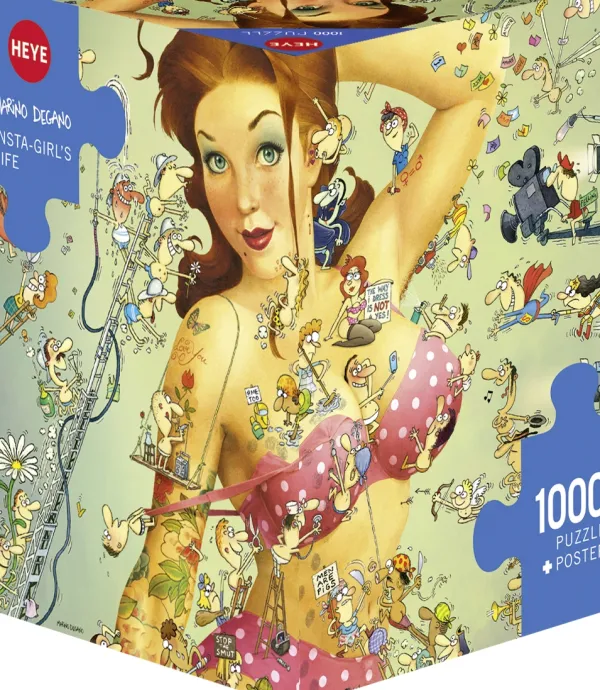 Heye Boite Triangulaire - Insta Girls Life*Femme Humour, Satire Et Wasgij|Hommes Et Femmes