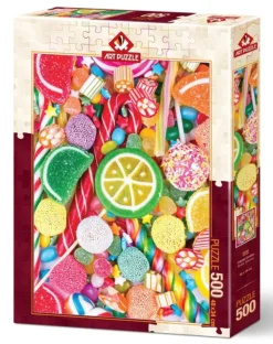 Art Puzzle Bonbons Colorés* Déco Et Objets|Déco Culinaire
