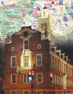 New York Puzzle Company Boston City Map Mini* Pièces Mini|Villes Et Villages