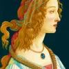 Bluebird Puzzle Botticelli Sandro - Sandro Botticelli - Idealized Portrait of a Lady, 1480* Art|De 1 000 Pièces