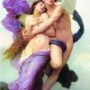 Eurographics Bouguereau William - Bouguereau - L'enlèvement de Psyche* Art|De 1 000 Pièces