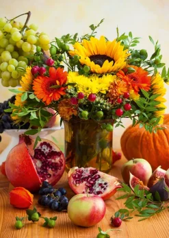 Alipson Puzzle Bouquet d'Automne* Déco Et Objets|Forêts, Fleurs Et Jardins