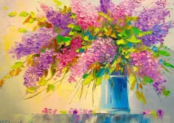 Enjoy Puzzle Bouquet de Lilas* Forêts, Fleurs Et Jardins|Art