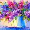 Enjoy Puzzle Bouquet of Lilacs in a Vase* Forêts, Fleurs Et Jardins|Art