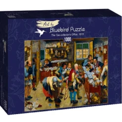 Bluebird Puzzle Brueghel Pieter - Pieter Brueghel the Younger - The Tax-collector's Office, 1615* Art|De 1 000 Pièces