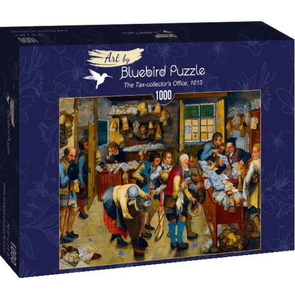 Bluebird Puzzle Brueghel Pieter - Pieter Brueghel the Younger - The Tax-collector's Office, 1615* Art|De 1 000 Pièces