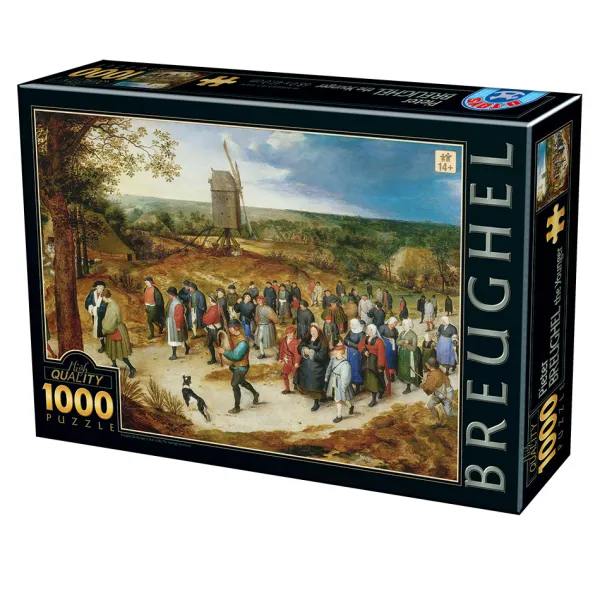 DToys Brueghel Pieter - Brueghel le Jeune - The Marriage Procession* Art|De 1 000 Pièces
