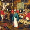 Grafika Brueghel Pieter - Pieter Brueghel the Younger - Noce Paysanne, 1630* De 2 000 Pièces|De 2 000 Pièces