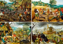 Bluebird Puzzle Brueghel Pieter - Pieter Brueghel the Younger - The Four Seasons* Art|De 1 000 Pièces
