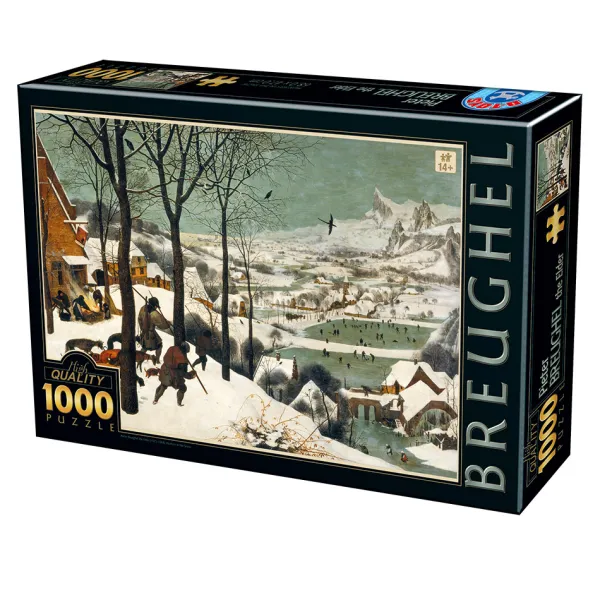 DToys Brueghel Pieter - Pieter Brueghel Le Vieux - Chasseurs dans la Neige* Art|De 1 000 Pièces
