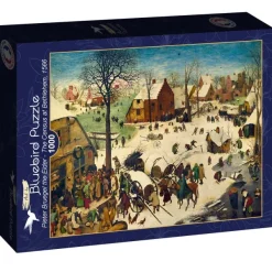 Bluebird Puzzle Brueghel Pieter - Pieter Bruegel the Elder - The Census at Bethlehem, 1566* Art|De 1 000 Pièces