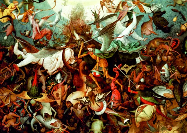 DToys Brueghel Pieter - Brueghel Pieter : La Chute des Anges Rebelles, 1562* De 2 000 Pièces|De 2 000 Pièces