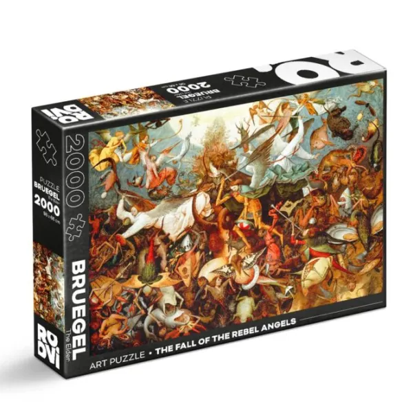 DToys Brueghel Pieter - Brueghel Pieter : La Chute des Anges Rebelles, 1562* De 2 000 Pièces|De 2 000 Pièces