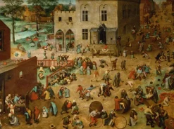 Grafika Brueghel Pieter - Brueghel Pieter : Les Jeux d'enfants, 1560* De 2 000 Pièces|De 2 000 Pièces