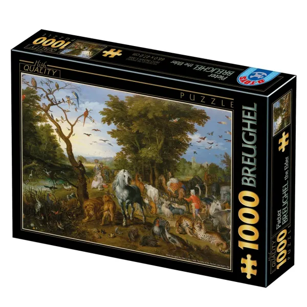DToys Brueghel Pieter - Brueghel Pieter - Entrée des Animaux dans l'Arche de Noé* Art|De 1 000 Pièces