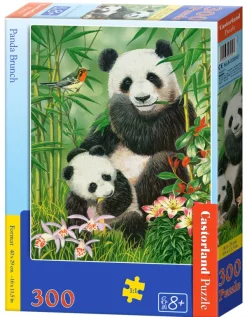 Castorland Brunch des Pandas* Animaux De La Forêt|Forêts, Fleurs Et Jardins