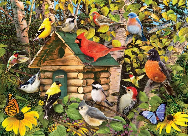 Cobble Hill Cabane d'Oiseaux* Oiseaux|De 1 000 Pièces