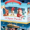 Eurographics Calendrier de l'Avent - Christmas Animals - 24 Puzzles*Femme Animaux De La Ferme|Noël