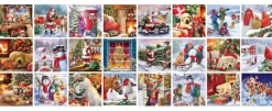 Eurographics Calendrier de l'Avent - Joyeux Noël - 24 Puzzles*Femme Déco Et Objets|Noël