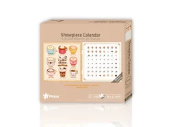 Pintoo Calendrier Showpiece - Coffee Time*Enfant Puzzle Calendriers Et Paravents|À Partir De 9 Ans