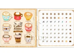 Pintoo Calendrier Showpiece - Coffee Time*Enfant Puzzle Calendriers Et Paravents|À Partir De 9 Ans