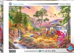 Eurographics Camping Paradis* Voitures, Motos Et Camions|De 1 000 Pièces