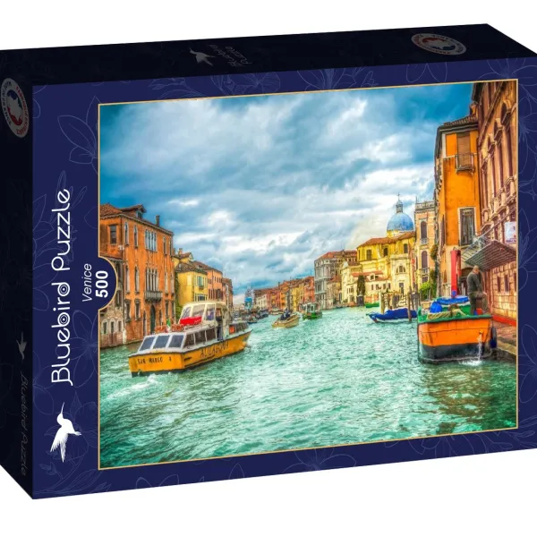 Bluebird Puzzle Canal of Venice* Bateaux|Villes Et Villages