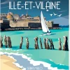 La Loutre Capitaine ILLE-ET-VILAINE - Saint-Malo* Rétros Et Nostalgie|Déco Et Objets