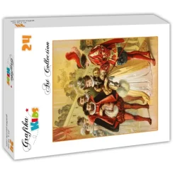 Grafika Kids Carl Offterdinger - Cendrillon, illustration par Carl Offterdinger*Enfant Puzzles Pour Enfants|Art Pour Les Enfants