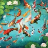 Eurographics Carpes Koi Colorées* Animaux Marins|De 1 000 Pièces