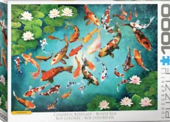 Eurographics Carpes Koi Colorées* Animaux Marins|De 1 000 Pièces
