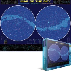 Eurographics Carte du Ciel*Enfant Puzzles Pour Enfants|Soleil, Lune